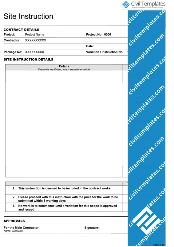 work documentation templates