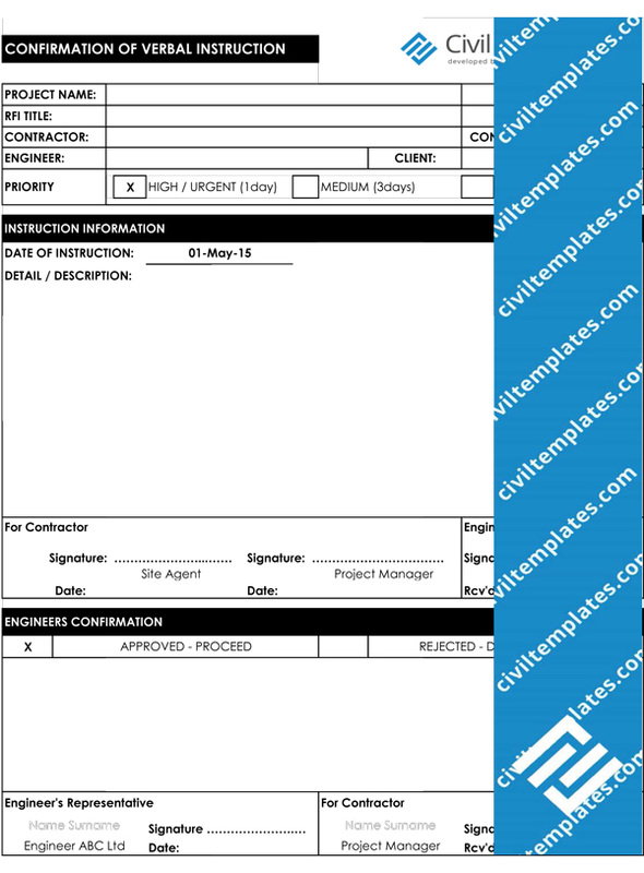 construction templates free