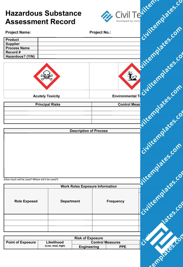 Dangerous Goods Note Template Word